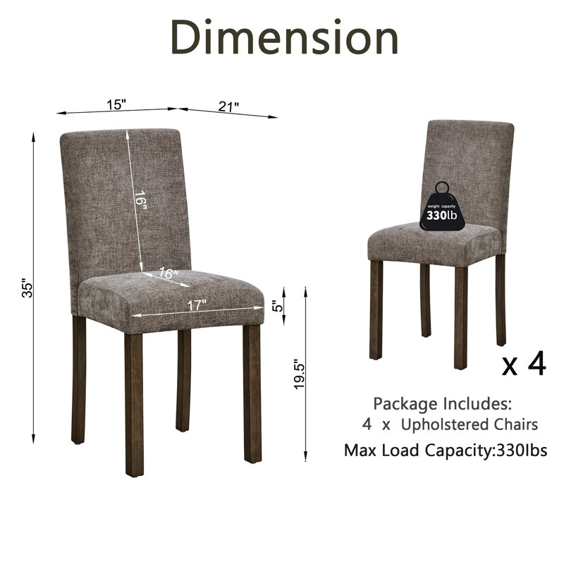 Chaises de salle à manger seulement