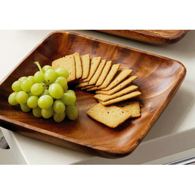 Alpen Home Flaherty Wood Divided Serving Dish