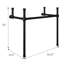 Pieds de lavabo mural Copeland 34,56 po seulement-132289443