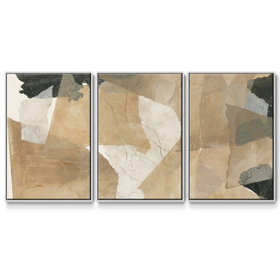 «Paper Blur IV» - Toile encadrée multi-pièces