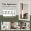 Miroir mural 24 po x 36 po Latitude Brown-1448672540