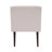 Vireo 6-Person Rubberwood Dining Table Set With Upholstered Chairs-128967553