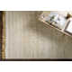 Cierra Solid Color Hand Braided Wool Area Rug in Light Beige