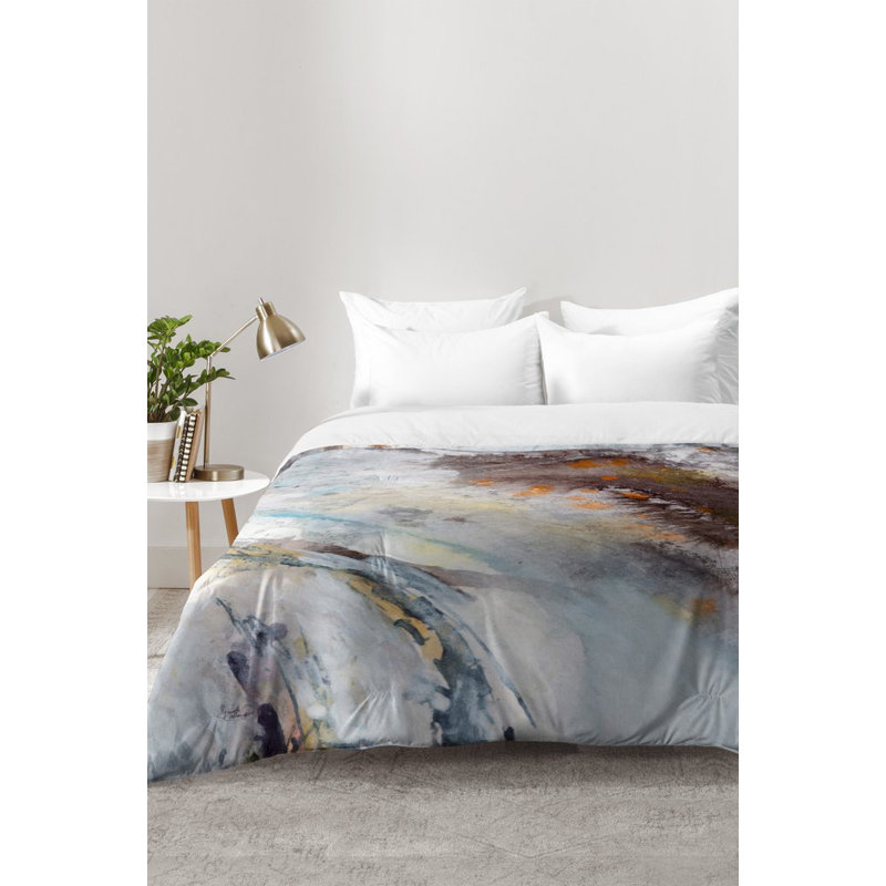 Ginette Fine Art Modern & Contemporary Abstract Comforter, Full/Queen