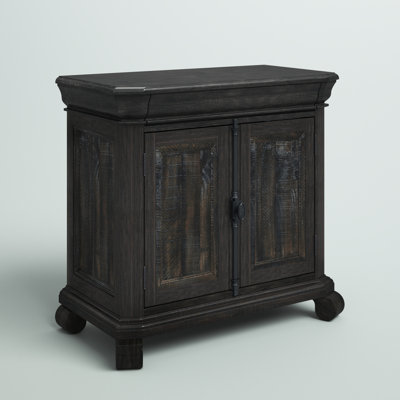 Bethel 34'' W Solid Wood Nightstand