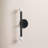 Jamir 2-Light Steel Dimmable Wallchiere-69559488