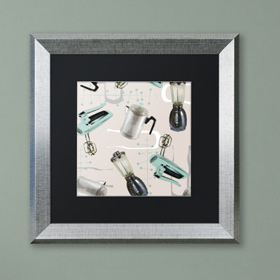 Jadaya 'Fifties Patterns I' by Color Bakery Framed Graphic Art