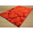 Stylish and Durable Luthersville Hand Knotted Modern Abstract Wool Indoor Red Rectangle Area Rugs-97701259