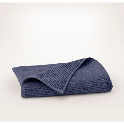Turkish Ribbed Bath Towel - Coastal Navy, One Size
