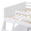 Lit superposé moderne en bois massif à densité moyenne avec bureau pour la maison