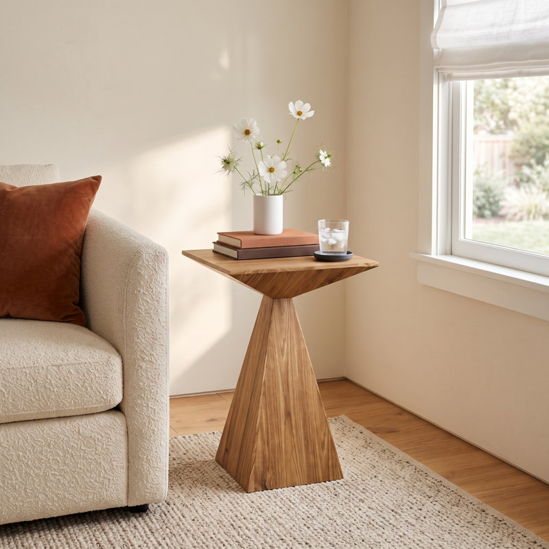 Phineas End Table, Brown