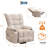 Power Lift Recliner Chair with Massage & Heat, Oversized Electric Recliner for Elderly, Side Pocket-1801946202