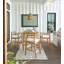 Chesapeake Outdoor Square Teak Bar Table