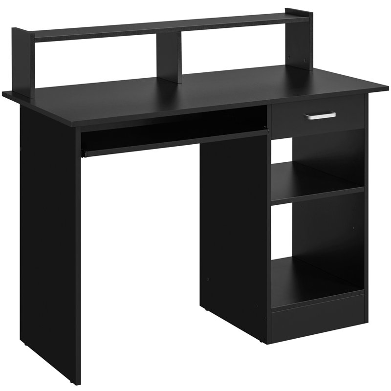Derdine Computer Desk, Black