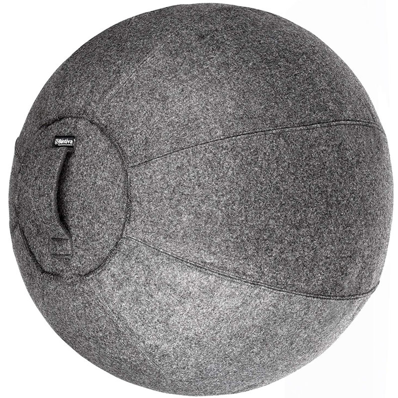 Fauteuil Stabilité Ball, Gris foncé