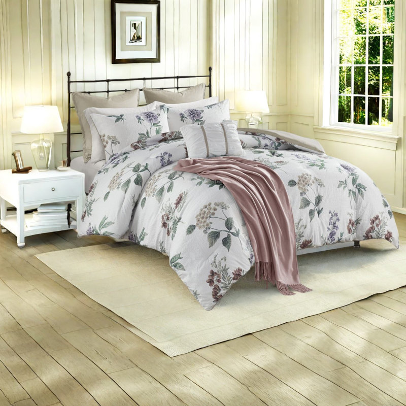 Ensembles de literie en polyester Seersucker Farmhouse Comfort For Home