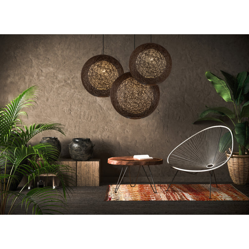 Luminaire sphère suspendu 1 lumières simple Singletary