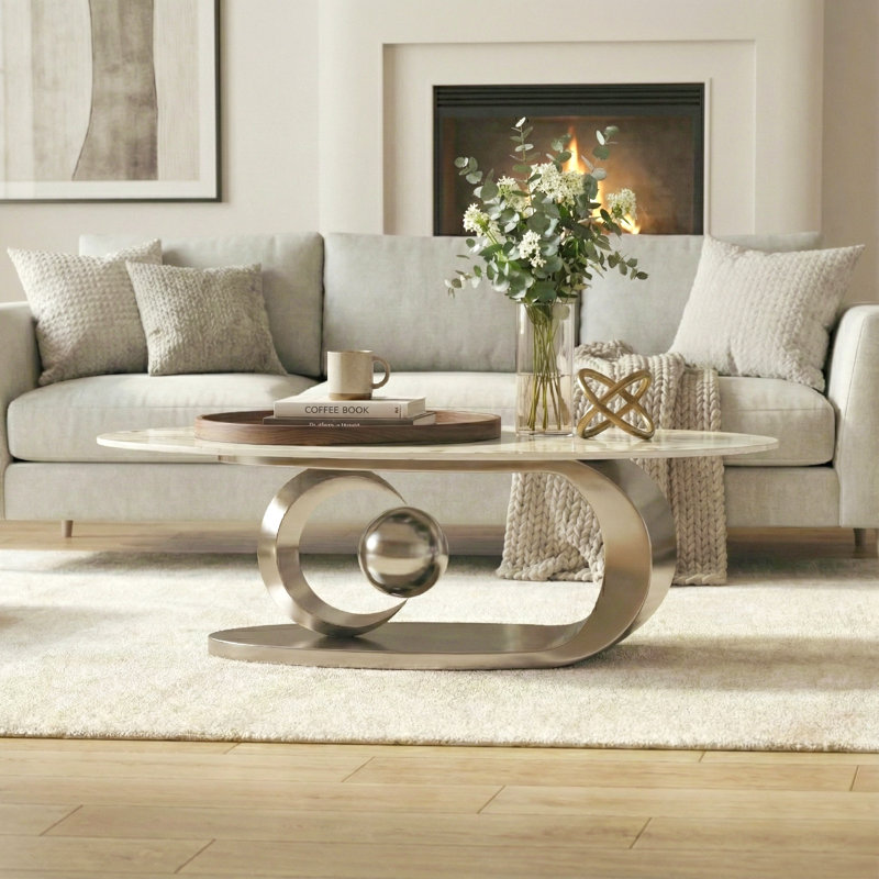 Coffee Table, Silver