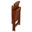 Chaise de patio en teck Erasmo