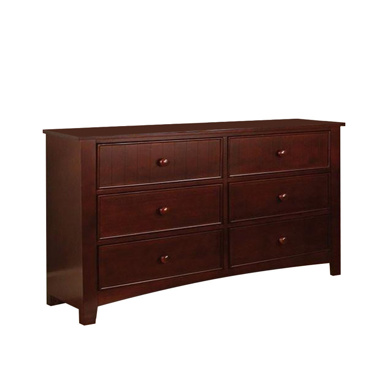 Wapakoneta 48'' W 6 - Drawer Dresser, Cherry