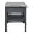 54.7'' Foldable Outdoor Kitchen Cart Bar Cart With Stainless Steel Top-1255959928