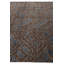 Tapis brun gris 8 x 12
