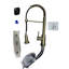 Robinet de cuisine polyvalent en laiton industriel