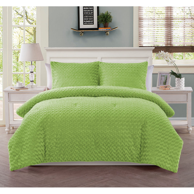 Comforter Set, Twin, Green