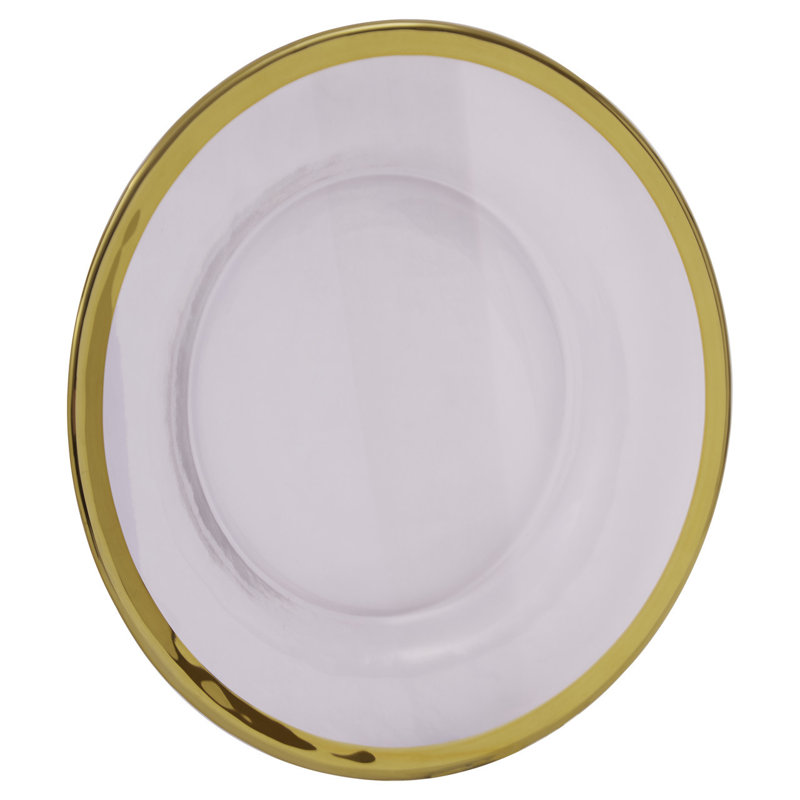Berning 21Cm Side Plate With Gold Rim