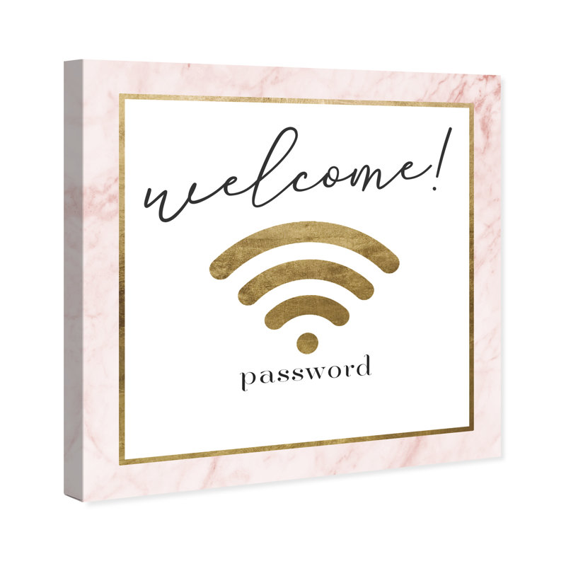 «Blush Welcome», reproduction d'impression, H 40 po x l 40 po x P 2 po, Toile tendue