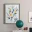 Indigo and Blush Bouquet I - Peinture sur toile encadrée-404651068-404651011
