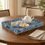 Plateau de service décoratif Gramercy Blue Bone Incrust-1631421692