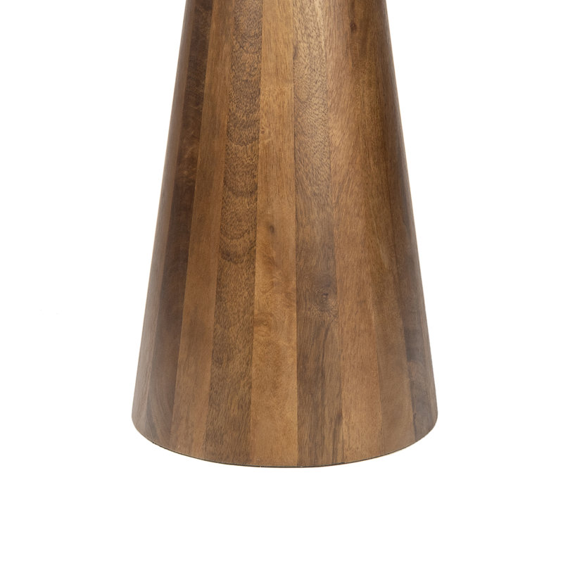 Table d'appoint 18 po Kaito, Bois miel