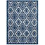 Tapis à motif de treillis marocain Kalinda-27432022