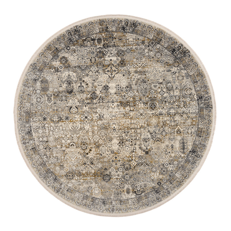 Morris Oriental Hand Woven Area Rug, Round 240cm