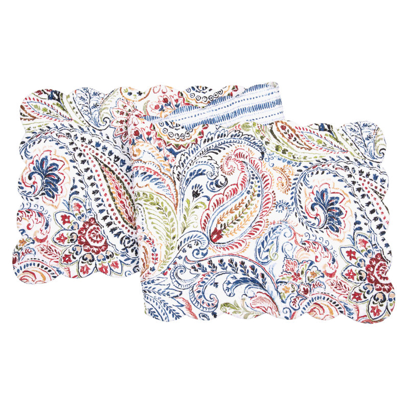 Annazette Paisley Table Runner
