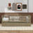 Full Size Wood Daybed With Trundle And Fence Guardrails