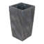 Jardinière en ciment 9,4 x 9,4 x 18,1 po-129514730
