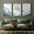 Framed Canvas Wall Art - Vintage Abstract Wall Prints for Bedroom-1277582985-1277582991