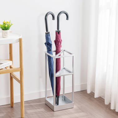 Latitude Run® 4-tier Shoe Rack With Umbrella Stand, Free Standing