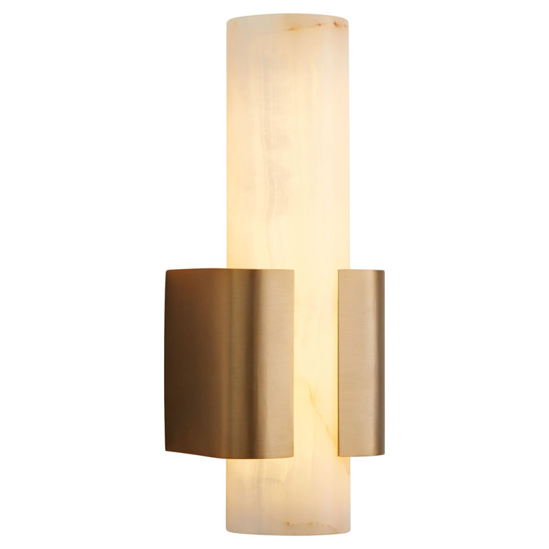 Nkiru 1LT CCT SCONCE - BK, Antique Brass