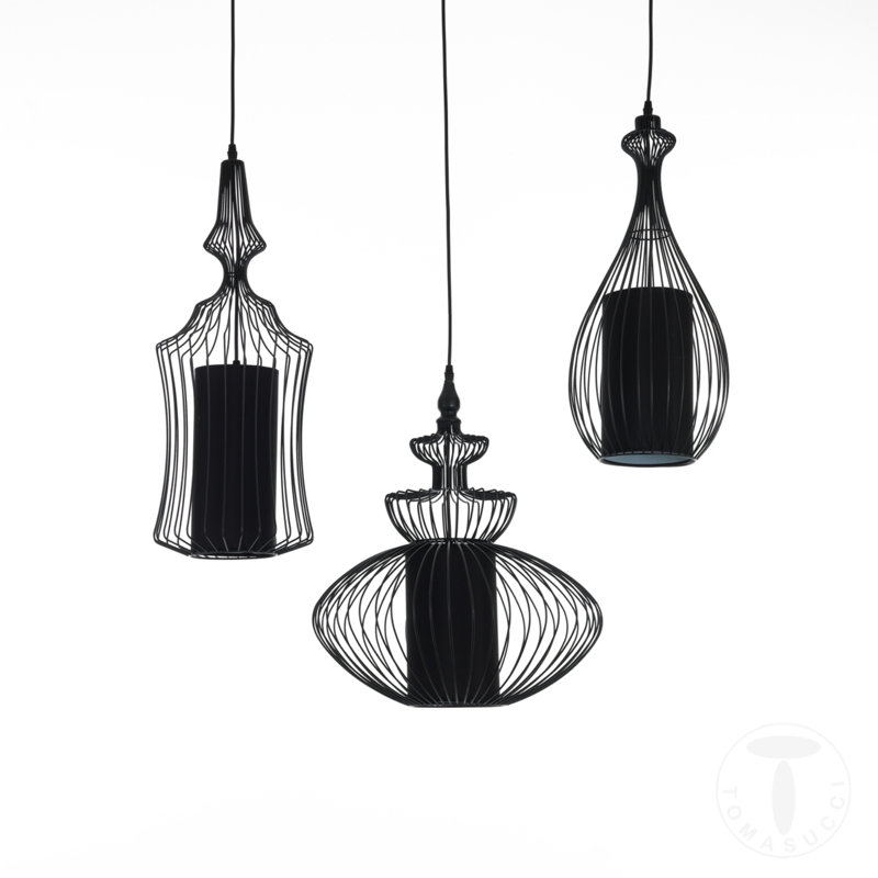 3 - Light Black Pendant
