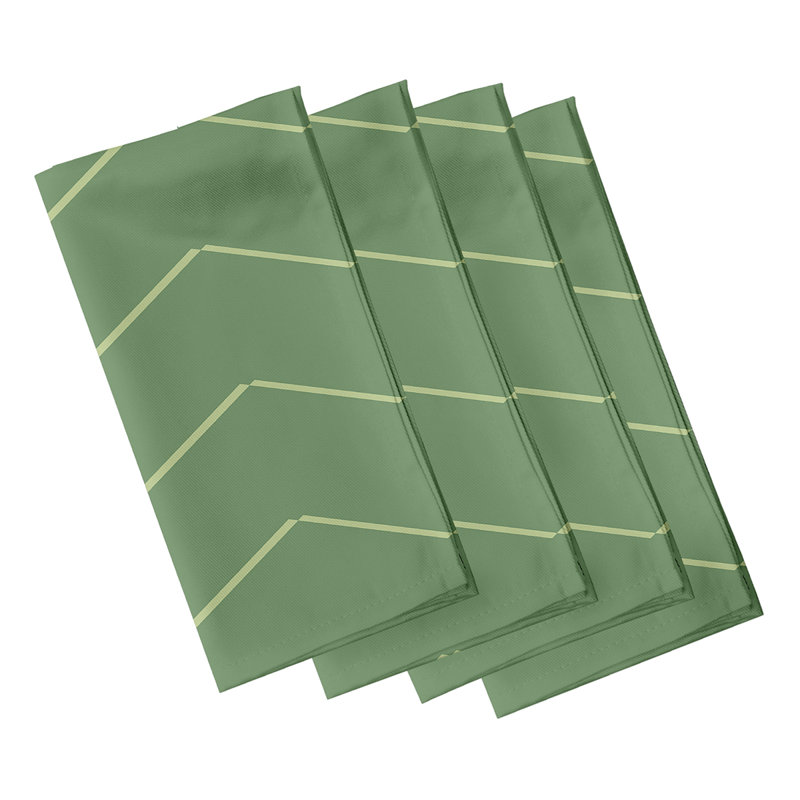 Ensemble de serviettes 4 pièces Noxon, Vert