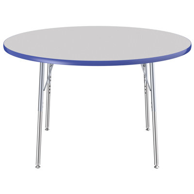 Table ronde à hauteur réglable