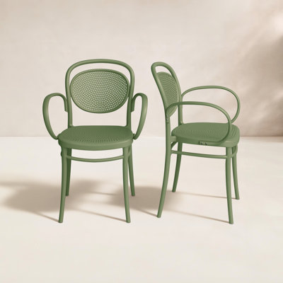 Farrah Stackable Patio Armchair