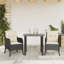 Vidaxl Patio Dining Set With Cushions Poly Rattan-100545451-103087972-103087976