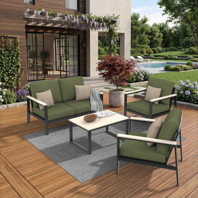 Ensemble de conversation avec causeuse 4 pièces Sommerfield avec coussins Sunbrella®
