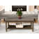Branham Solid Wood Rectangular Coffee Table