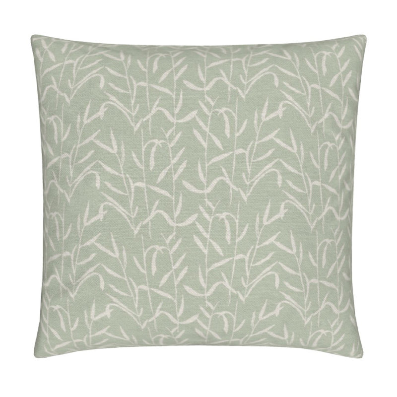 Botanic Square Pillow Cover & Insert, 22"H x 22"W, Sage Floral
