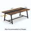 Table de réunion de style industriel, bureau d'ordinateur de bureau, table de conférence-1673012878